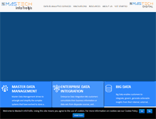 Tablet Screenshot of infotrellis.com